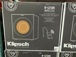 Klipsch Reference R-12SWi 12&quot; Wireless Subwoofer 400W Peak Power Brushed Black.. - £318.33 GBP