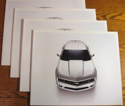 2010 Chevy Camaro Prestige Brochure LOT (4) pcs, LT RS SS GM HUGE - $14.85