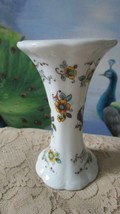 KPM KRISTER GERMANY CANDLE HOLDER 5 1/2&quot; FLORAL  - £59.35 GBP