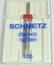 Schmetz Sewing Machine Double Needle ZW-100B - $6.95