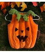 NWT Hallows Eve Plush Pumpkin Jack O Lantern Halloween Costume Orange SI... - £19.47 GBP