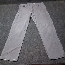 Carhartt Canvas Utility Workwear Pants Men Size 36x34 Gray Relaxed Fit - $19.07