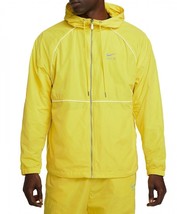 Nike DQ4213-765 Air Full-Zip Hooded Woven Jacket Yellow ( L ) - $148.47