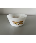 VINTAGE FIRE KING GOLDEN WHEAT CUSTARD CUP - £2.82 GBP