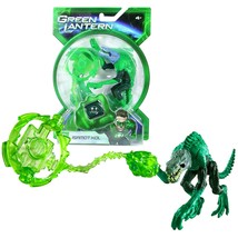Green Lantern Mattel Year 2010 Movie Power Ring Series 4 Inch Tall Action Figure - £19.58 GBP