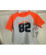 Boy&#39;s Swim Top (Surf&#39;s Up &#39;82) Orange/White 6 Month *NEW W/TAGS* r1-24 - $7.99