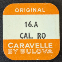 NOS NEW Genuine Bulova Caravelle Cal. RO - 16A Long Stem - Vintage Watch... - €8,92 EUR