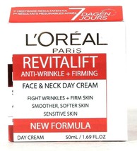 1 L&#39;Oreal Paris 1.69 Oz Revitalift Anti Wrinkle Firming Face &amp; Neck Day ... - £19.15 GBP