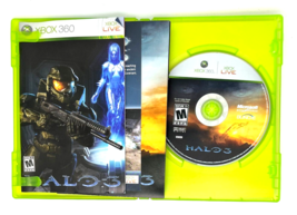 Halo 3 (Xbox 360, 2007) Complete in Box with ALL Inserts Including Rare POSTER - £9.41 GBP