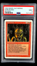 1994 MtG Magic the Gathering Revised Rare Goblin King PSA 9 Only 9 Graded Higher - £59.90 GBP