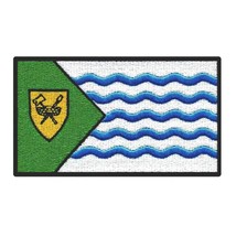 VANCOUVER BC CITY FLAG IRON ON PATCH 3&quot; Embroidered Canada British Colum... - $92.47 MXN