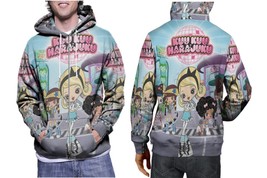 kuu-kuu-harajuku Gwen Stefani Mens Graphic Zip Up Hooded Hoodie - £27.55 GBP+