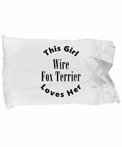 Unique Gifts Store Wire Fox Terrier v2c - Pillow Case - £14.30 GBP