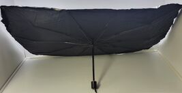*B1) Automotive Car Windshield Sun Blocker Shade Black Umbrella 52&quot; x 30&quot; - $27.96 CAD