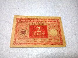 Germany 2 Mark Banknote 1920 - $4.42