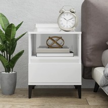 Bedside Cabinet High Gloss White 40x35x50 cm - £26.60 GBP
