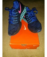 Women&#39;s Nike Air Zoom Structure 18 Black Pink Blue Running Shoes》8.5》683... - £37.47 GBP