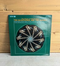 Pete Rugolo Ten Saxophones and Two Basses Vinyl Mercury Record LP 33 RPM... - $12.80