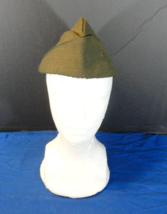 Usmc U.S. Marine Corp Alpha Cap Hat Cover Poly / Wool Garrison Size 6 5/8 - £16.39 GBP