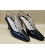 RENE MANCINI-Black Heel Pumps-SIZE 7 1/2 US &amp; 39 1/2 IN EU-EX CONDITION-... - $49.10