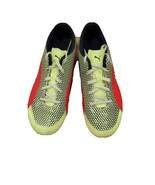Puma Mens Spirit Ag Football Shoes Yellow Black Low Top Cleats Size 5 - $29.99