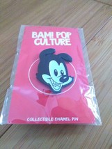 Animaniacs Yakko Bam Box Exclusive Fan Art Enamel Pin - £11.84 GBP