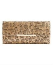 I.n.c. Hether Leopard Mesh Clutch - Gold - £27.89 GBP