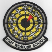4.25&quot; Usaf Air Force Wic Gaggle Weapons School Nellis Embroidered Jacket Patch - £27.88 GBP