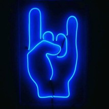 Neon Aesthetic Blue | LED Neon Sign, Neon Custom, Home Decor, Gift Neon ... - £31.69 GBP+