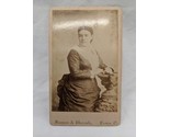 Antique 1850/60s Woman With Hand On Statue Krauss And Ebersole Lima O CD... - £39.13 GBP