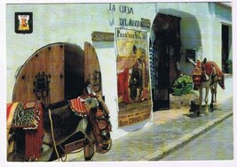 Spain Postcard Mijas Costa del Sol La Cueva del Burro - £1.70 GBP