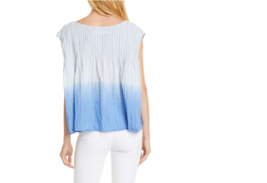 Women&#39;s Free People Little Bit Of Something Ombre Blouse Chambry Sz XS,S... - $285.10 MXN