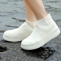 5 Pairs of White Shoe Covers, Non-Slip, Waterproof, Dry and Wet Dual-Use - $12.77