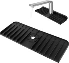 Kitchen Sink Splash Guard - Black- Small (13.75&quot; x 5.7&quot;) - £6.32 GBP