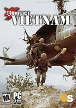 Conflict Vietnam Big Box Pc Video Game 2004 Win Cib Complete 3-Disc War Shooter - £35.71 GBP