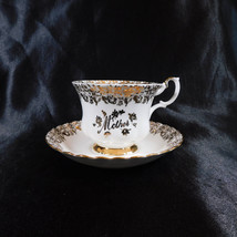Royal Albert White Teacup with Gold Trim Marked Mother # 22944 - $14.80