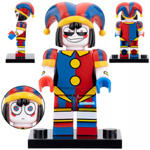 Pomni Cartoon The Amazing Digital Circus Lego Compatible Minifigure Bric... - £2.73 GBP