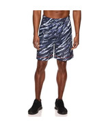 And1 Men&#39;s Basketball Shorts Navy Camo 3XL Pockets Drawstring Stretch Wa... - $25.17 CAD