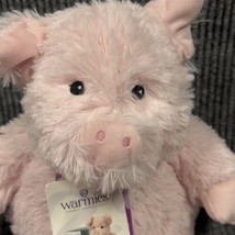 Warmies Heatable Pink Pig 13” Plush Lavender Scented Stuffed Animal Calming Soft - £21.01 GBP