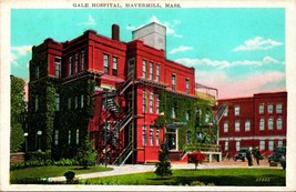 Gale Hospital Haverhill MA Massachusetts UNP WB Postcard D12 - £3.22 GBP