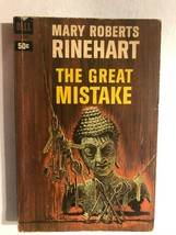 THE GREAT MISTAKE by Mary Roberts Rinehart (1964) Dell mystery pb 1st - £7.90 GBP