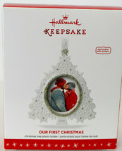 Hallmark: Our First Christmas - Tree - Photo Holder - 2016 Keepsake Ornament - £12.99 GBP