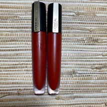L'Oreal Paris 426 I Am Worth It Rouge Signature Lip Stain Red Lip Color Lot of 2 - $8.90