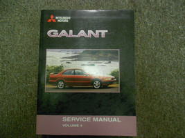 2001 Mitsubishi Galant Service Réparation Atelier Manuel Vol 4 Usine OEM Book 01 - $27.99
