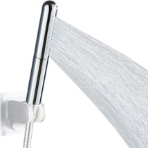 Bathroom Hand-Held Shower Head With A Round Bar Made Of Solid Copper That Has A - £33.42 GBP