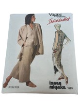Vogue Sewing Pattern 1693 Issey Miyake Individualist Jacket Skirt Pants Shirt 10 - £124.27 GBP