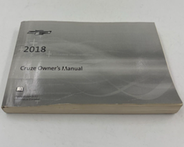 2018 Chevrolet Cruze Owners Manual Handbook OEM B03B22025 - $30.23