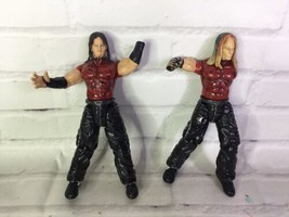 Titan Tron Jakks Pacific WWE Hardy Boys Jeff Matt Action Figures Wrestli... - £10.89 GBP