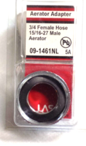 Aerator Adapter -3/4" Female Hose 15/16-27 Male Aerator- Lasco -MPN-09-1461NL - $9.95