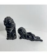 Vintage Coco Joes Hawaii Lava Figurines Set Of 2 Fertility Laki Ukulele ... - $427.16 MXN